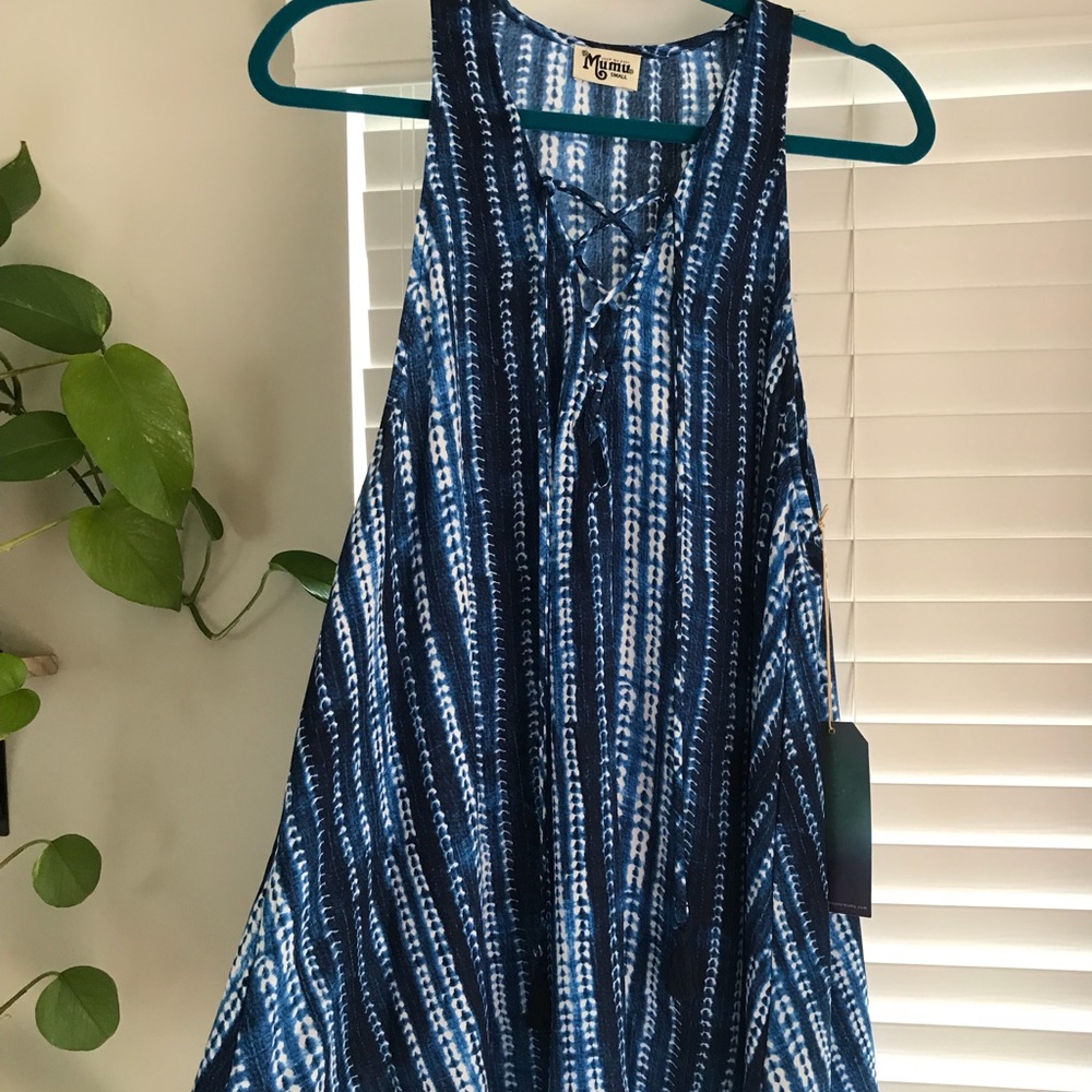 Show me your MuMu Rancho Mirage lace up dress - Picture 3 of 5